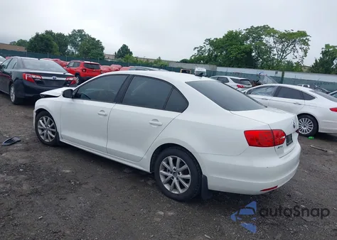 2012 Volkswagen Jetta 2.5L Se z USA, uszkodzony, nr VIN 3VWDP7AJ8CM396562